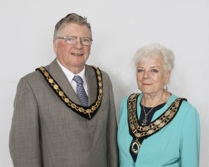Woodley Town Mayor and deputy mayor