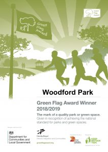 Green Flag Certificate Woodford Park