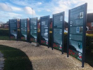 Woodley memorial panels