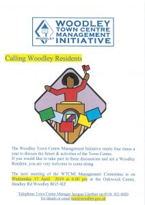 Woodley town centre meeting April 2019