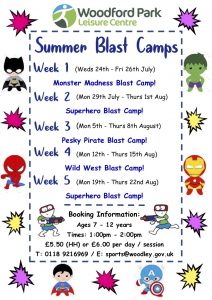 WPLC summer blast camps