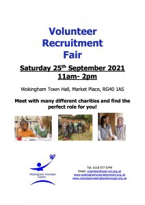 volunteer recruitment fair wokingham